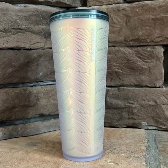 Starbucks Other - Starbucks 50th Anniversary 2021 Mermaid Frosted Sirens Tail Iridescent Tumbler